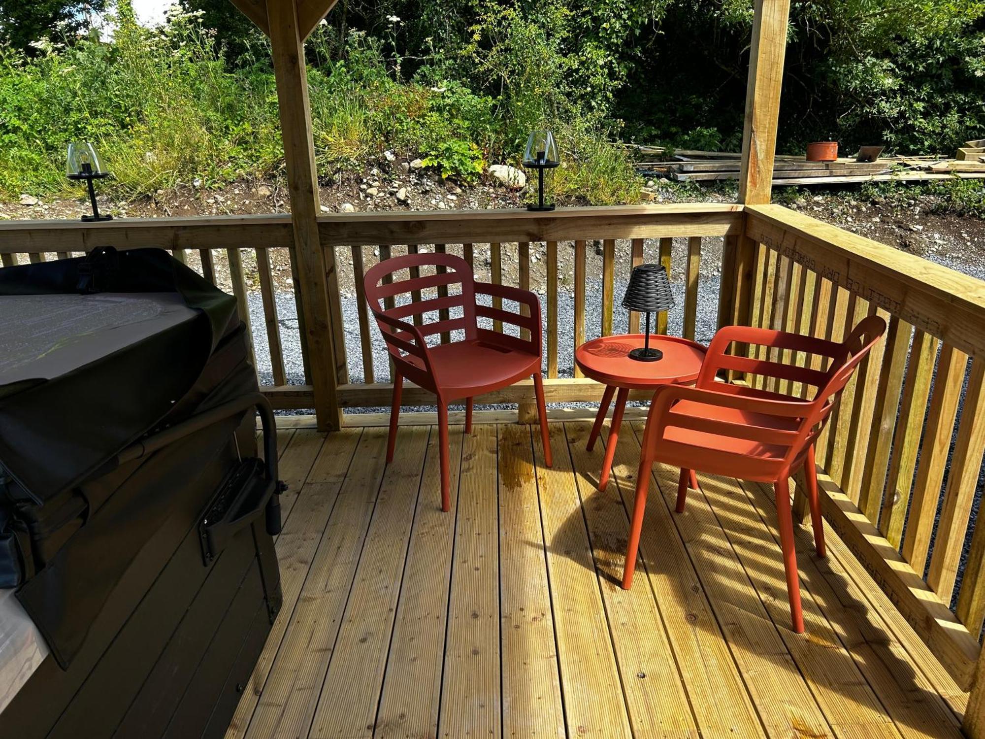 Little Rock Retreat Log Cabin With Hot Tub Castletown Gheoghegan Exterior foto